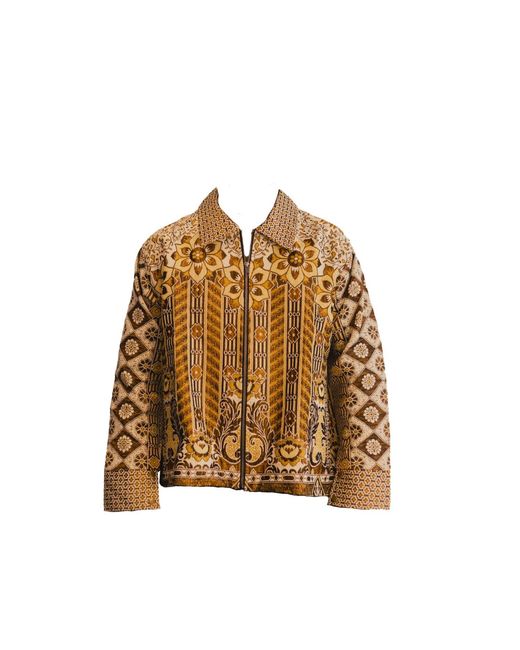 Collected Xx Brown Dune Cropped Jacket for men