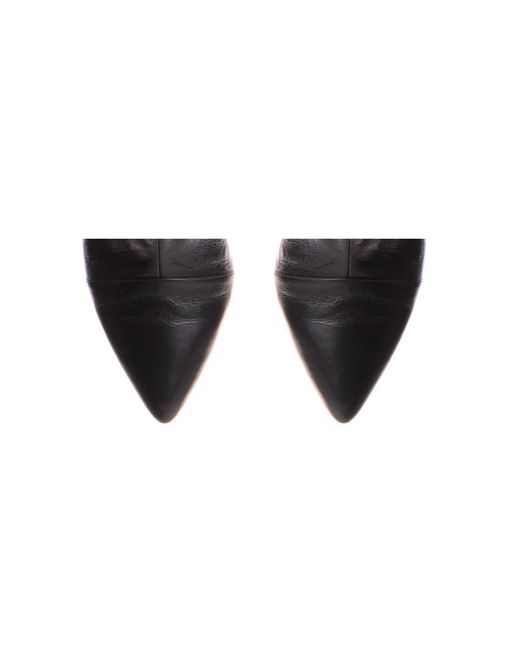 The 5Th Element Black Mira Knee-High Burlan Boot