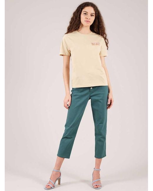 blonde gone rogue Natural Neutrals Roller Coaster Graphic Print T-Shirt, Organic Cotton