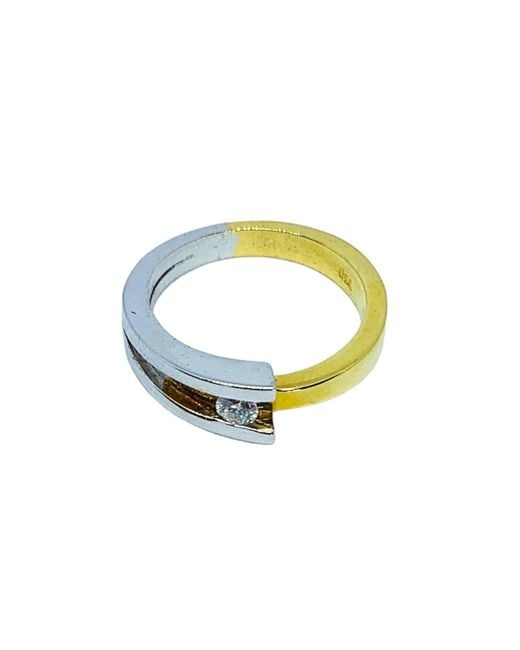 Tg-Jewellery by Tamara Gervasio Metallic Diamond Ring Band