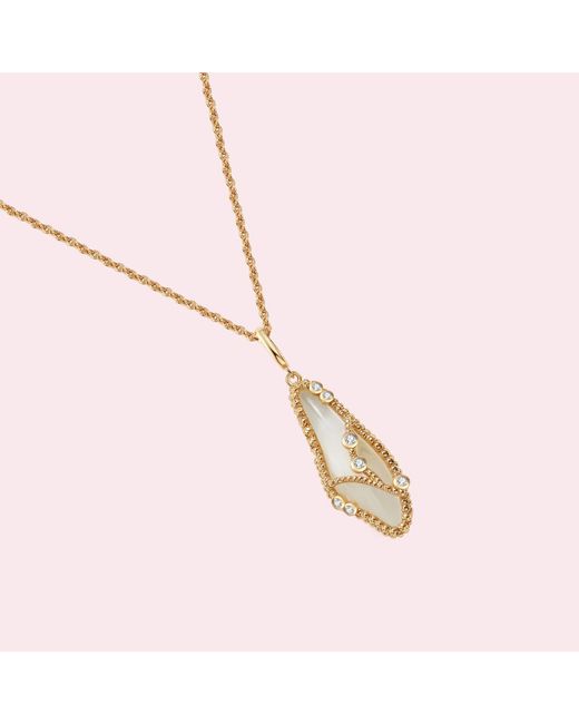 Retro Chic Metallic Mystic Butterfly Necklace