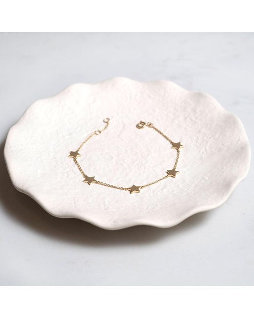 Auree Jewellery Metallic Alta Vermeil Star Bracelet