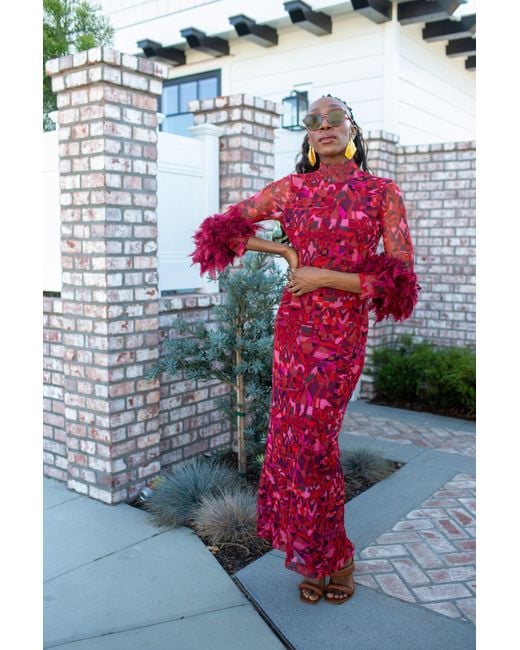 Jennafer Grace Red Catroux Electric Sangria