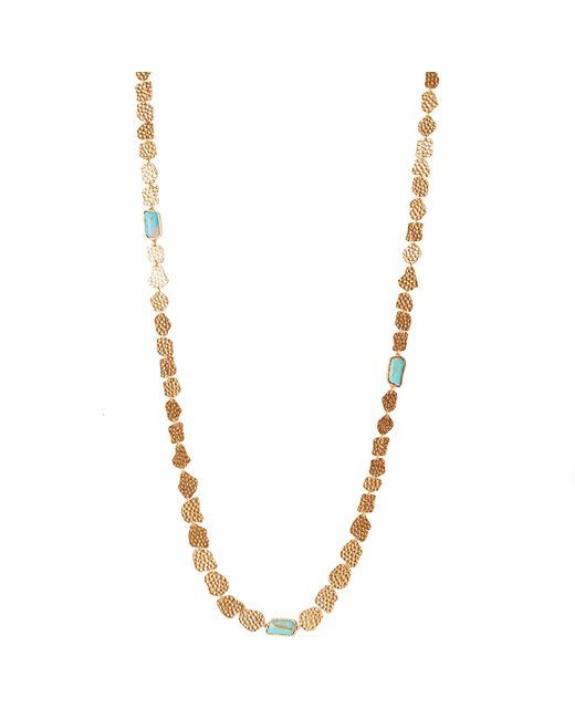 Christina Greene Metallic Infinity Necklace
