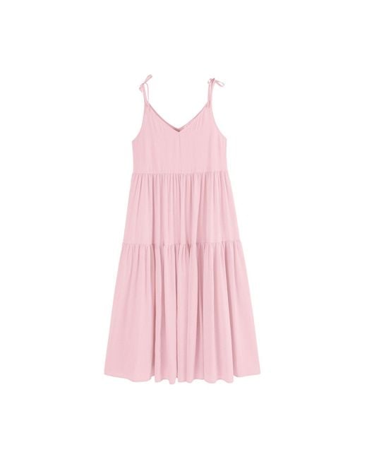 Supesu Pink Sunflower Dress