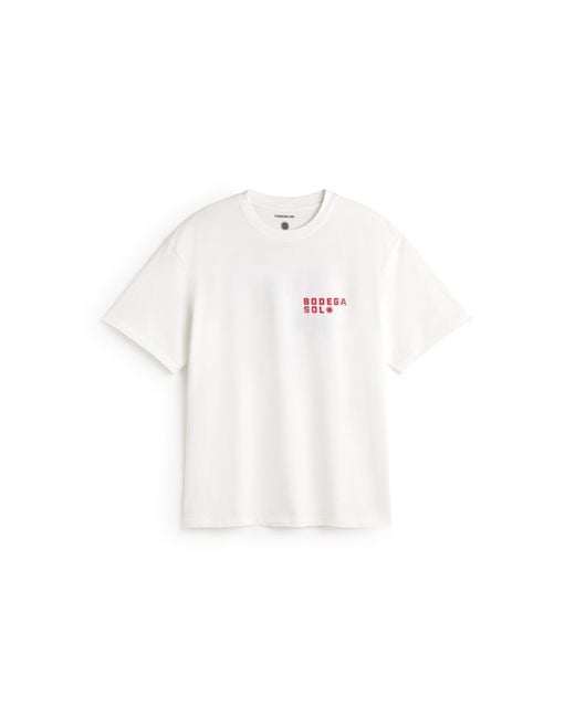 Thinking Mu White Aaron Sun Cellar T-Shirt for men