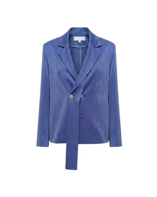 Mirimalist Blue Multi Connect Opal Blazer