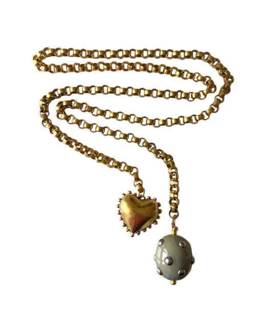 Sccollection Metallic Neutrals Bonnie Wrap-Up Necklace