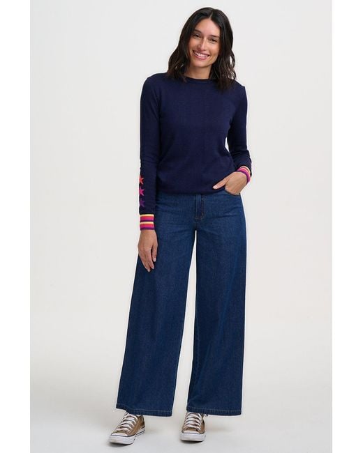 Sugarhill Blue Rita Sweater Star