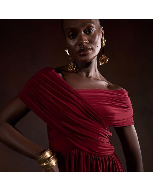 Celestine & Mae Purple Sidra Maxi Dress