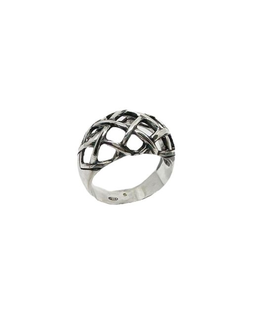 Tg-Jewellery by Tamara Gervasio Metallic The Woven Dome Ring