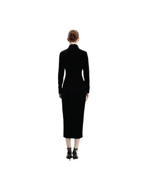 Iellele Blue Velvet Dress