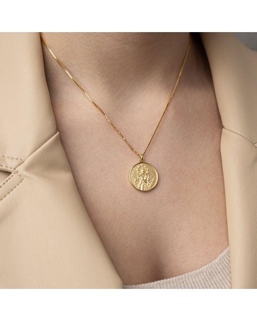 Vermaye Switzerland Metallic Circe Necklace Vermeil Boxchain