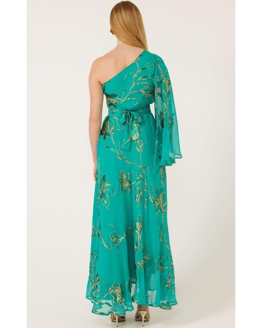 SACHA DRAKE Green Lorelei Maxi Dress