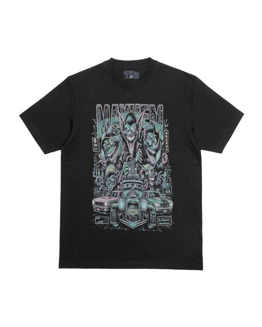 Gold & Honey Black Causing Mayhem T-Shirt for men