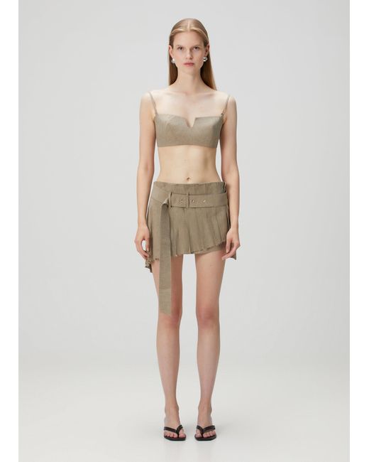 Pcfg White Neutrals Linen Bra