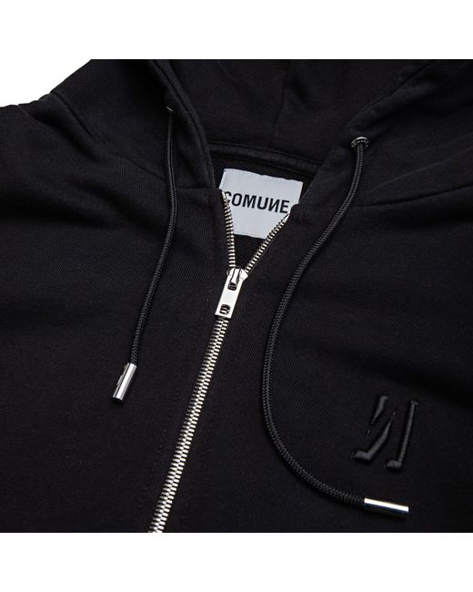 Comune Black Luka Zip-Up for men