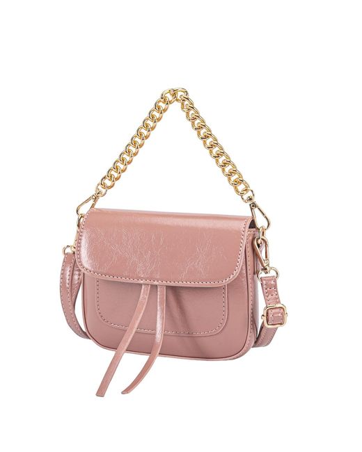 Mkf Collection - J'omor Pink Yareli Tote Bag With Mini Bag- Two-Piece Set