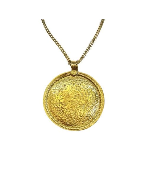 Rachel Nathan Metallic Shield Necklace