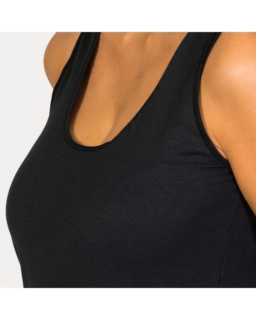 Zd - Zero Defects Black Juno Tank Top Soy Fiber