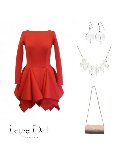 Laura Daili Gray Neutrals Royal – Blown Glass Bubbles Necklace