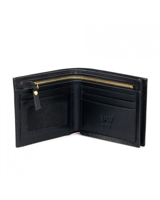 DAVID WEJ Black Billfold Wallet – for men