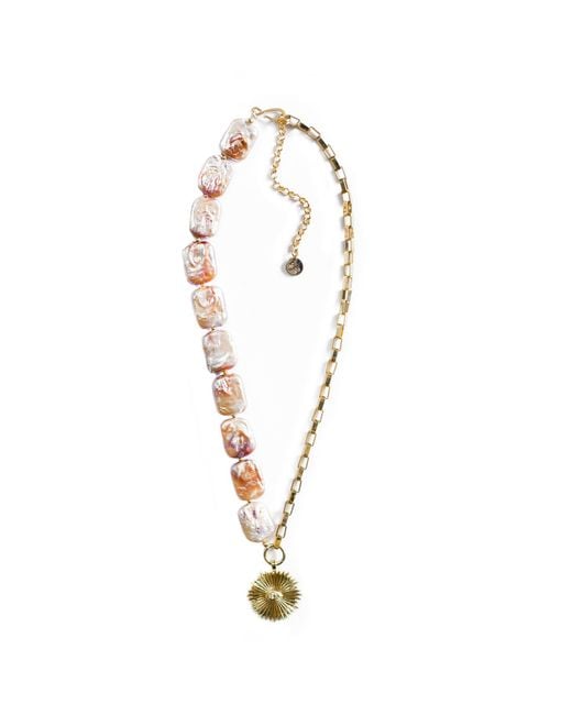 Adriana Pappas Designs Metallic Eye On You Necklace