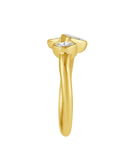Artisan Metallic Multi Shape Diamond Cluster Ring