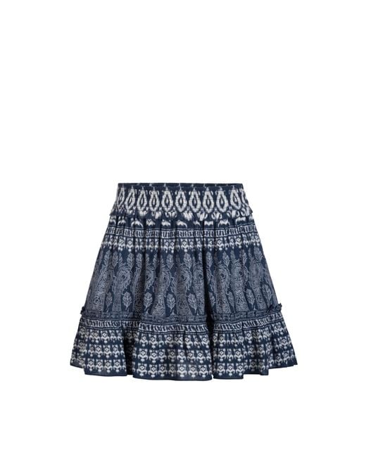 Change of Scenery Blue Devon Skirt