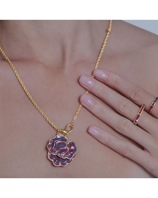Onia Metallic Bloom Form Charm
