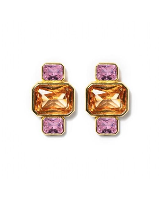 Kybele Studio Pink Luma Earrings