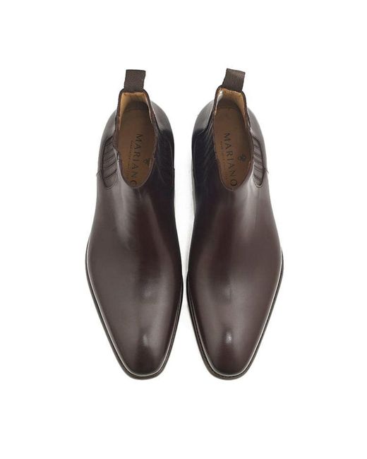 Mariano Shoes Brown Belmonte Boat Shoes for men