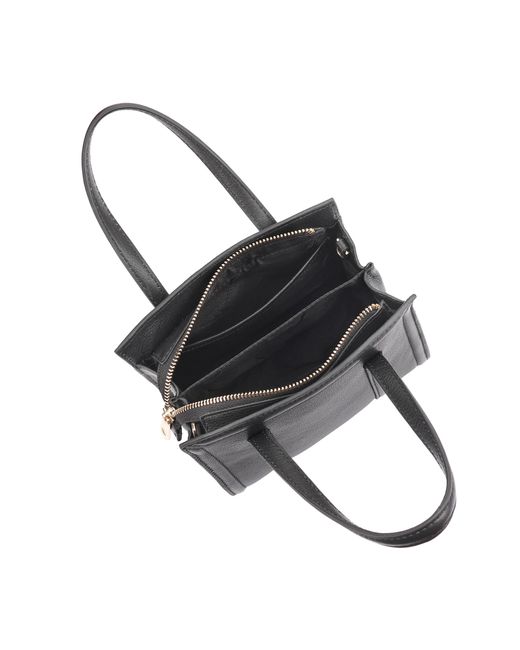 Paul Costelloe Black Betwa Leather Shoulder Bag