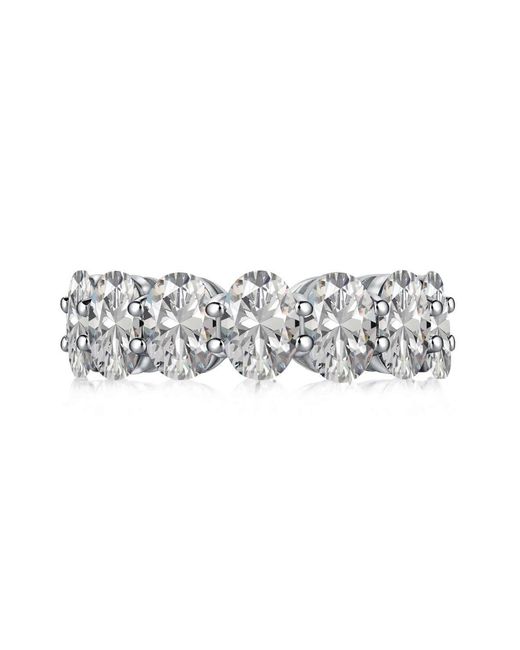 Viviana Halil Metallic The Gio Ring – Sterling Statement For Modern Icons