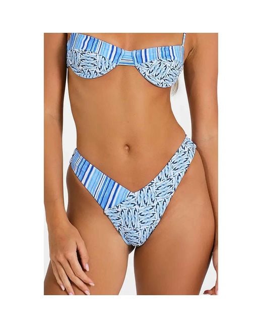 Blackbough Swim Blue Amber Cheeky Bottoms Il Pesce