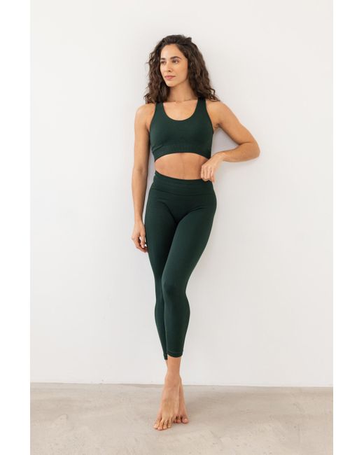 Jilla Active Green Sculpt & Contour Leggings