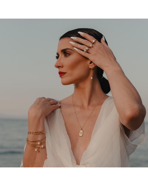Myrto Katramadou Jewellery Metallic Thalassa – Necklace