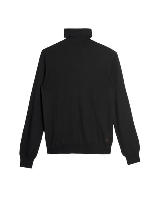 Bel Cashmere Black Annie Silk And Cashmere Sweater