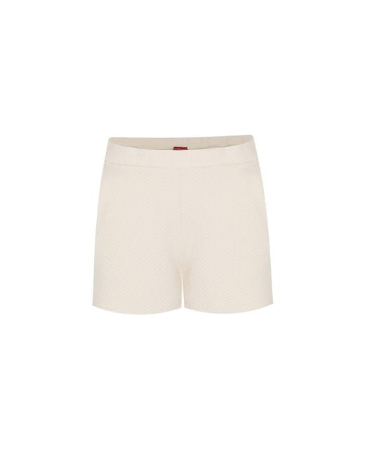 No'design Natural Neutrals Pace Elastic Waist Shorts