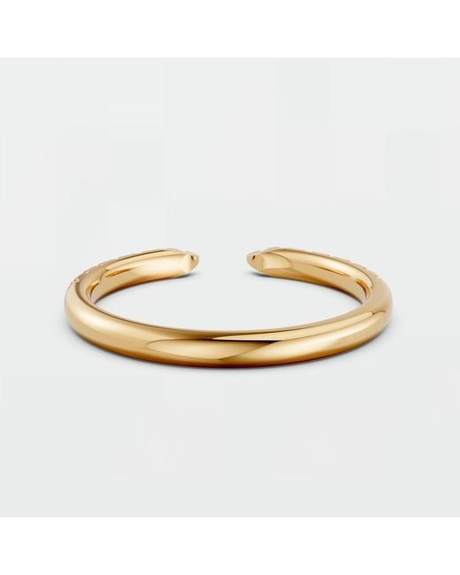 Aya Fine Jewelry Metallic Round Cut Lab Diamond Open Anniversary Band Ring