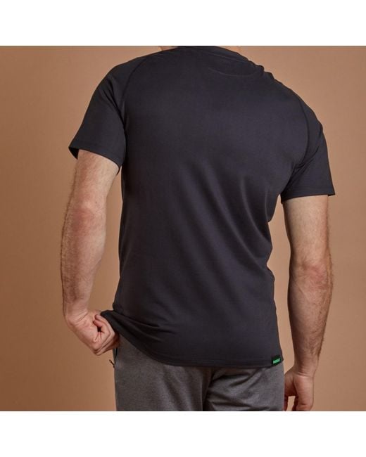 NUMBAT Black Performance T-Shirt for men