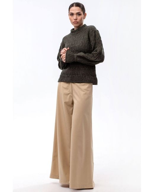 Maison Bogomil Natural Palazzo Pants