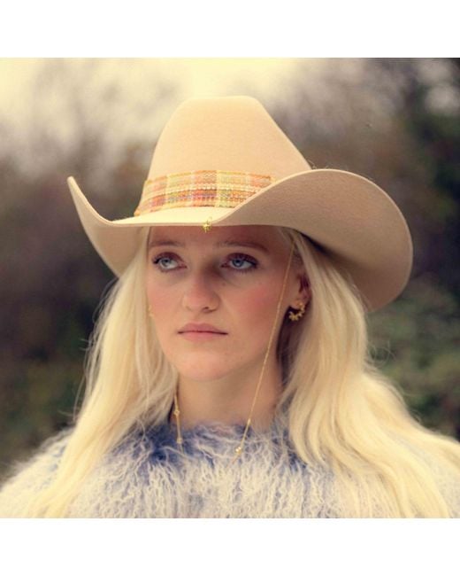 Shaded the Label Natural Neutrals Looe Cream Cowboy Hat