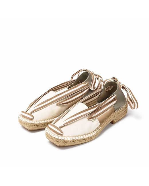 Naguisa Metallic Espadrilles