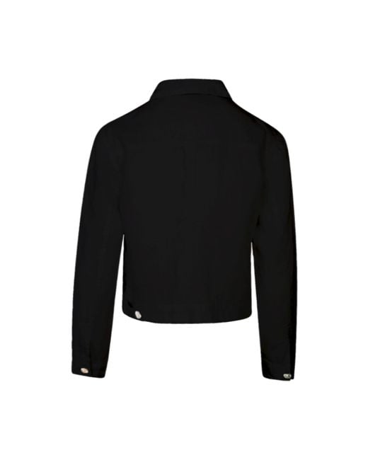 Haris Cotton Black Long Sleeved Linen Jacket