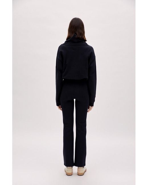 Pcfg Black Destroyed High Neck Sweat