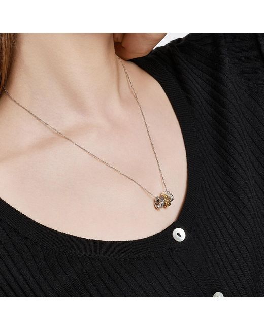 Didier Dubot Metallic Sensuelle Raw Mixed Metal Necklace
