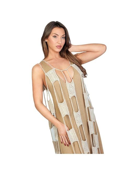 Maison Bogomil Metallic Neutrals Knit Layering Piece