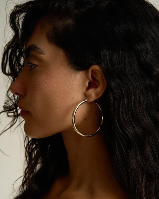 Öugie Metallic The Large Tube Hoops