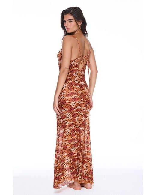 Sunkissed Brown Beach To Bar Dress